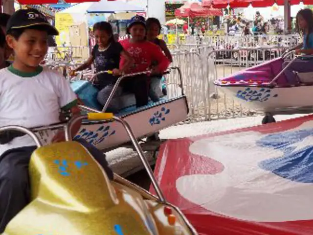 Enemigos Públicos: más de 500 niños del Inabif disfrutaron de parque de diversión