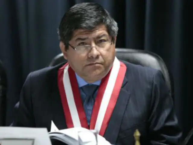 Pablo Talavera es el nuevo presidente del Consejo Nacional de la Magistratura