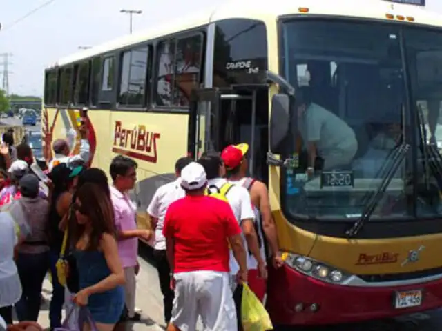 Denuncian que transportistas crean paraderos informales con apoyo de la Sutran