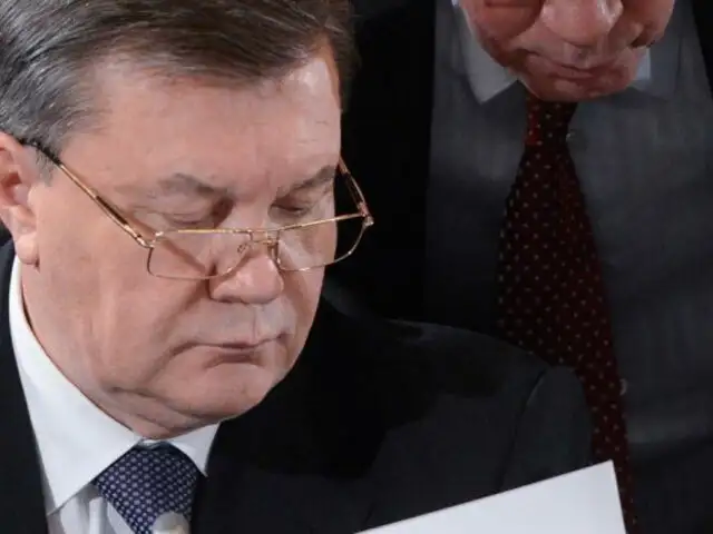 Presidente Yanukóvich abandonó Kiev y opositores piden elecciones en abril