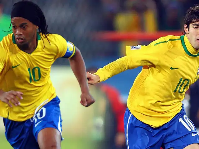 Ronaldinho y Kaká fuera de la última convocatoria de Brasil antes del Mundial