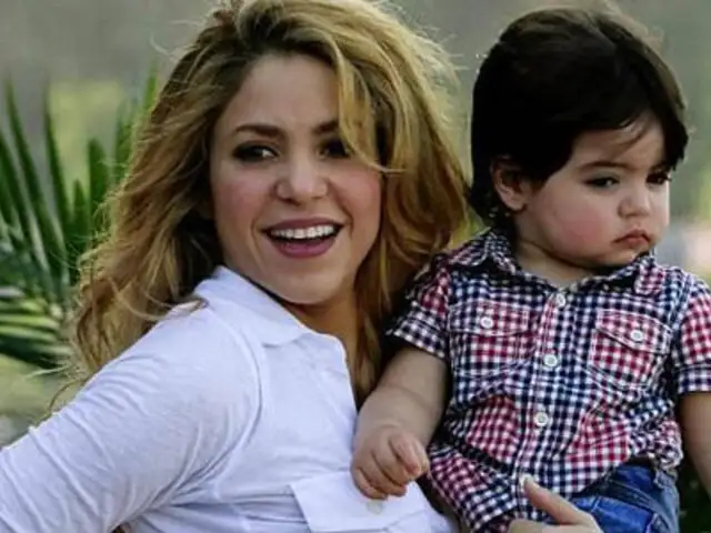 Shakira y su hijo Milan llegan a Colombia pero sin Gerard Piqué