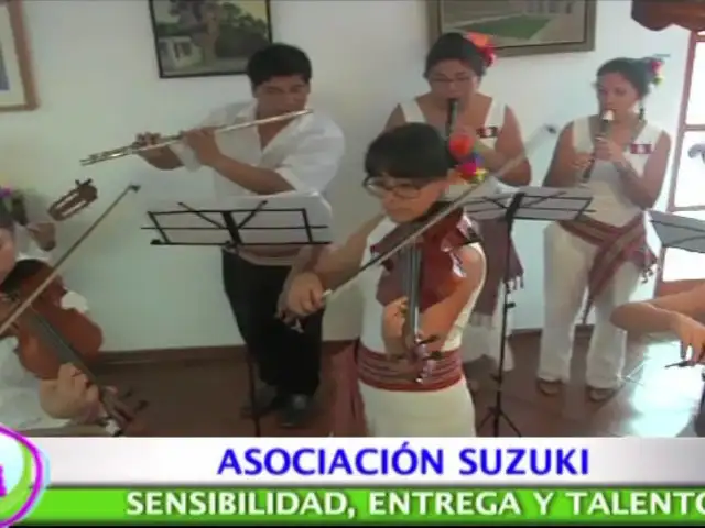 Talento nacional: Conozca a los jóvenes músicos de la Asociación Suzuki