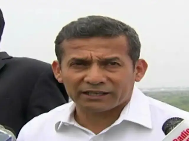 Ollanta Humala sobre sueldo mínimo: No está en agenda porque ya cumplimos