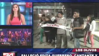 Suspenden presentaciones de Corazón Serrano tras muerte de Edita Guerrero