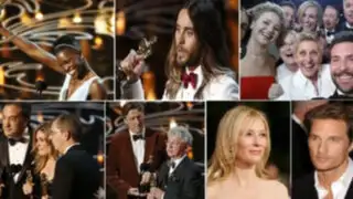VIDEO: Estos son los ganadores de todas las categorías de los Óscar 2014
