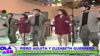 La primera aparición de Edita Guerrero y Corazón Serrano en televisión