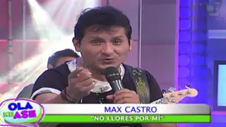 ‘No llores por mí’: Max Castro arranca suspiros con su romántico tema