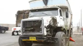 Camión atropelló a cuatro personas y mató a una en paradero de Carabayllo