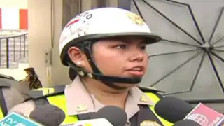 Chofer de bus terminó en comisaría por intentar sobornar a mujer policía