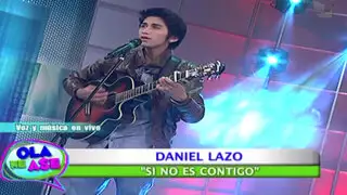 Daniel Lazo nos interpreta su primer sencillo ‘Si no es contigo’