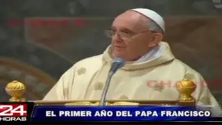 VIDEO: Papa Francisco cumple primer año al frente de la Iglesia