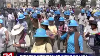 Noticias de las 6: mineros informales radicalizan sus medidas de protesta en Lima