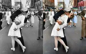 La época del blanco y negro: famosas fotos antiguas a todo color