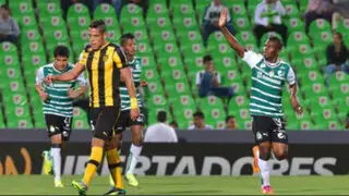 Copa Libertadores: Santos Laguna humilló por 4-1 a Peñarol de Paolo Hurtado