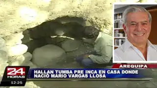 Arequipa: hallan restos arqueológicos en casa de Mario Vargas Llosa