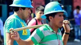Ministerio del Interior denunciará a 23 mineros por actos vandálicos en Centro de Lima