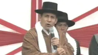 Ayacucho: Ollanta Humala no quiso hablar sobre ‘bomba’ de Yehude Simon
