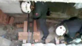 Escalera de concreto aplasta a humilde albañil en Chorrillos