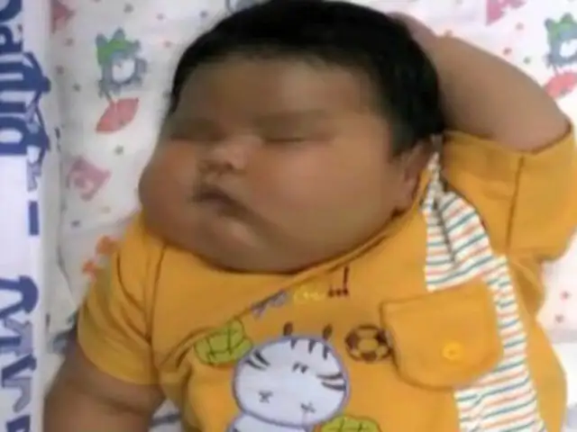 Iquitos: ‘Súper bebé’ de casi siete kilos asombra a médicos