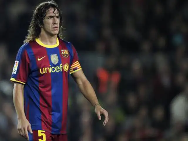 Anunció su adiós: Carles Puyol dejará el Barcelona a fin de temporada