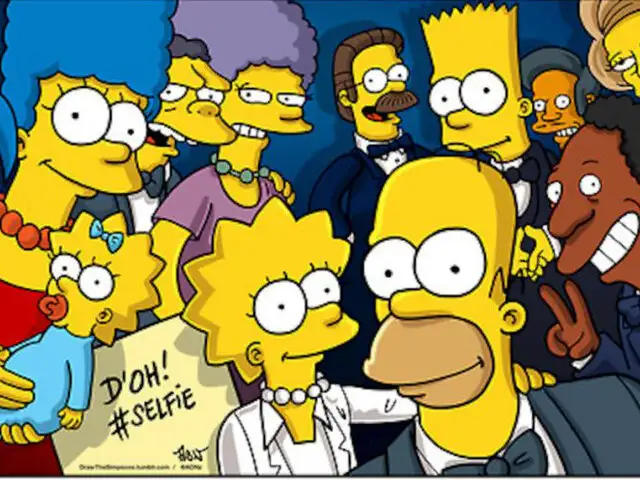 FOTOS: ‘Los Simpson’ y Lego parodian famoso selfie de los Premios Óscar