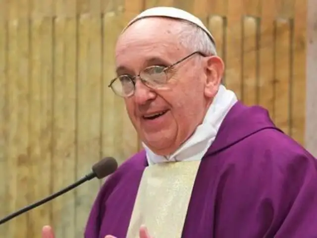 Papa Francisco pide fe y conversión en inicio de la Cuaresma