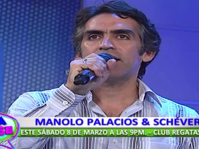 Manolo Palacios y la Orquesta Schévere nos canta ‘Capullito de aleli’