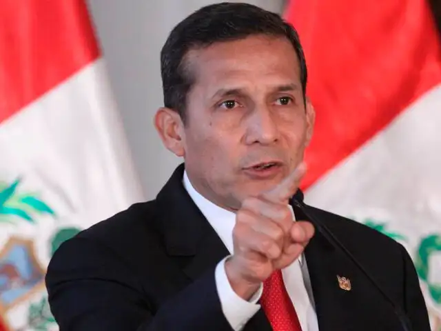 Encuesta Ipsos: aprobación de Ollanta Humala bajó a 25%