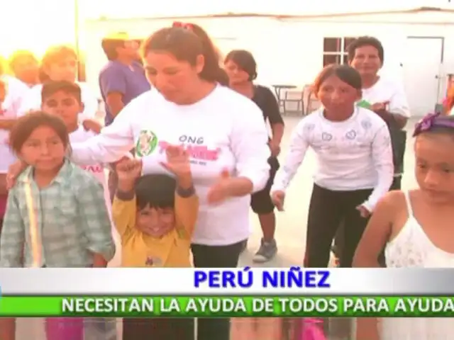 Perú Niñez y su noble labor ayudando a los niños enfermos de escasos recursos