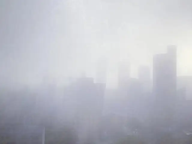Lima amaneció con intensa neblina y sensación de frío