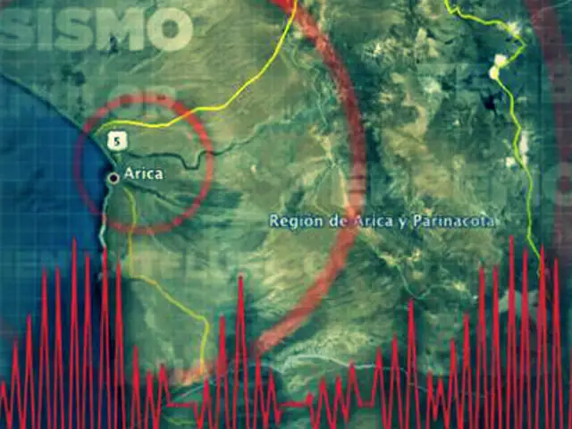 Sismo de magnitud 7,0 sacude el norte de Chile