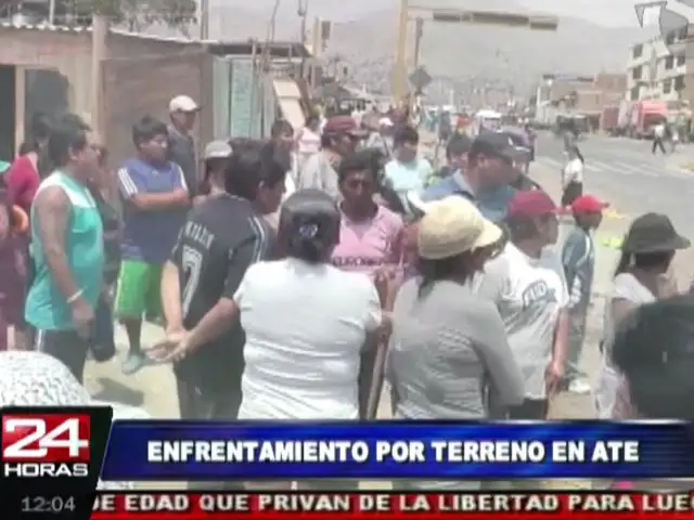 VIDEO: disputa de terrenos terminó en batalla campal en Huaycán
