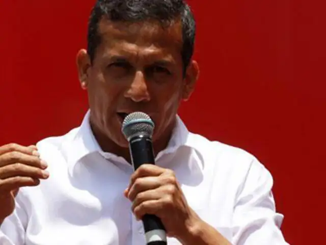 Humala sobre región Cajamarca: “Estamos cansados de la corrupción”