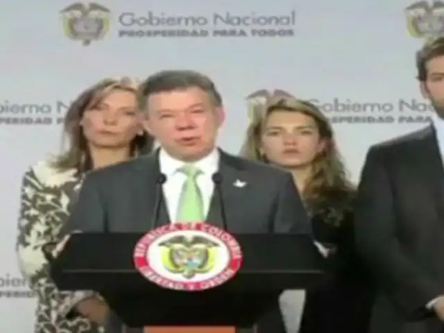 Colombia: Juan Manuel Santos se pronuncia tras episodio de incontinencia