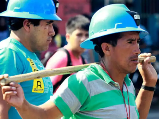 Ministerio del Interior denunciará a 23 mineros por actos vandálicos en Centro de Lima