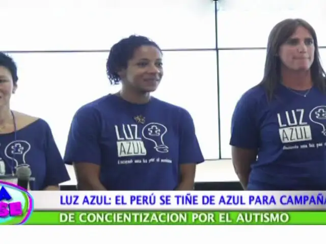 Luz Azul: artistas se unen a campaña a favor de las personas autistas
