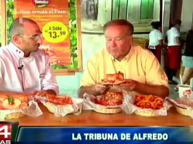 La Tribuna de Alfredo: lo mejor de pizzas y pastas en Mamma Tomato