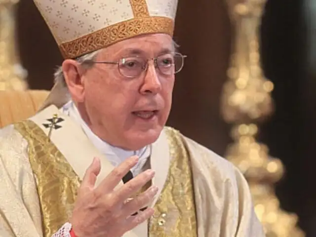 Cardenal Juan Luis Cipriani plantea referéndum por Unión Civil y aborto terapéutico