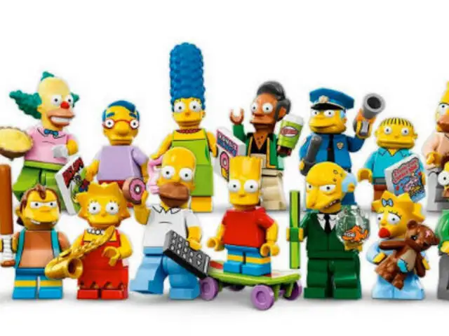 FOTOS: Los Simpson se transforman en piezas de Lego