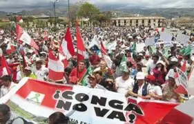Cajamarca: este lunes reinician protestas contra proyecto Conga