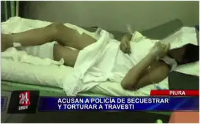 Acusan a policía de secuestrar y torturar un travesti en Piura
