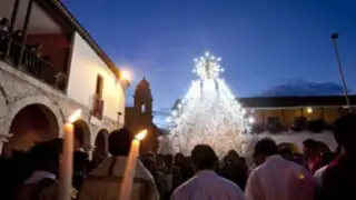 VIDEO: miles de creyentes inician celebraciones por Semana Santa en Ayacucho