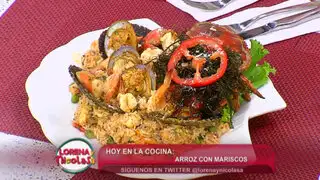 Lorena y Nicolasa: aprende a cocinar un exquisito Arroz con Mariscos