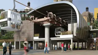 Teleférico que llegará al cerro San Cristobal estará listo para mediados del 2015