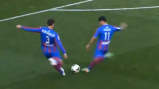 VIDEO: jugadores del Levante intentan insólito tiro libre a lo 'Supercampones'