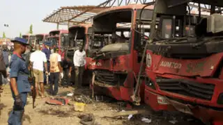 Explosión de autobuses deja 71 muertos en la capital de Nigeria