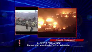 Chile: peruanos damnificados por incendio permanecen en albergues
