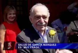 Familiares aseguran que salud de Gabriel García Márquez es muy frágil