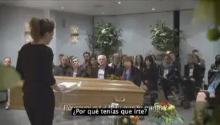 Impactante campaña en Bélgica: conductores asisten a su propio funeral